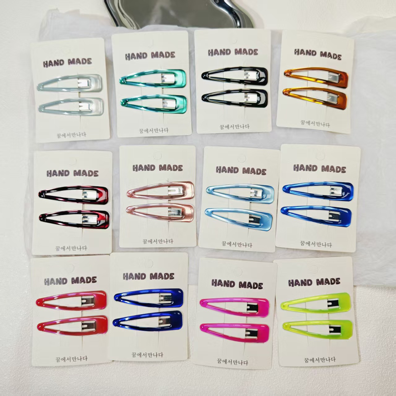 Hair Care Korean - Koreanische neue Haarspange mit Farbverlauf und
