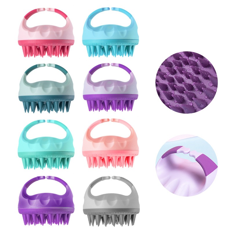 Hair Care Products - Shampoo Kopf Kopfhaut Massage Pinsel Silikon