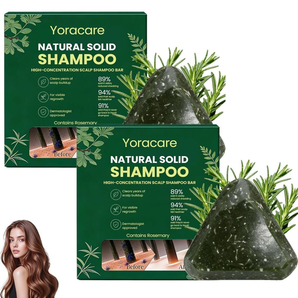 Hair Care Korean - Rosmarin-Aminosäure Koreanischer Kopfhaut-Revitalisierungsriegel Sanfter Natürlicher Botanischer