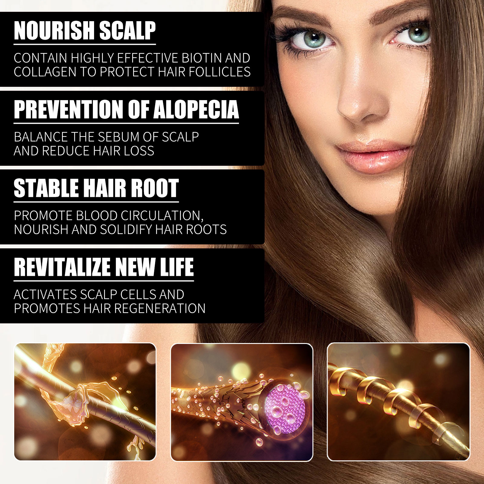 Biotin-Haaröl, Kollagen-Kopfha – Hair Care Oil Serum Bewertung und Preis