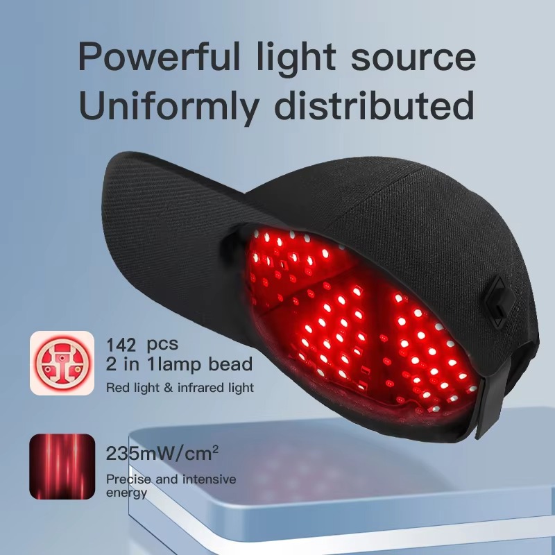 LED-Rotlichttherapie-Haube für – Hair Care Frizzy Hair Bewertung und Preis