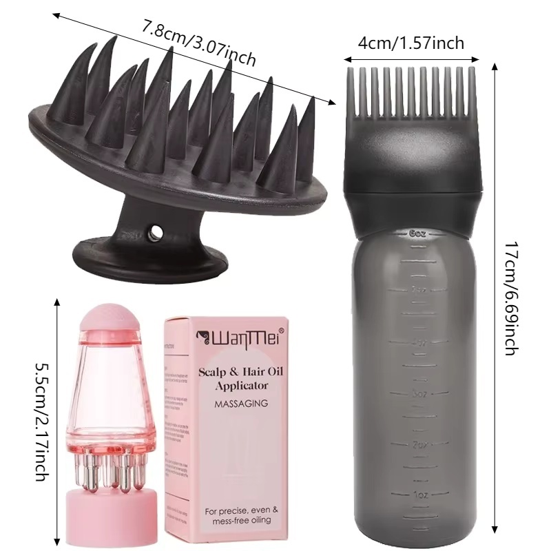 3-teiliges Set zur Anwendung v – Hair Care Oil Serum Bewertung und Preis
