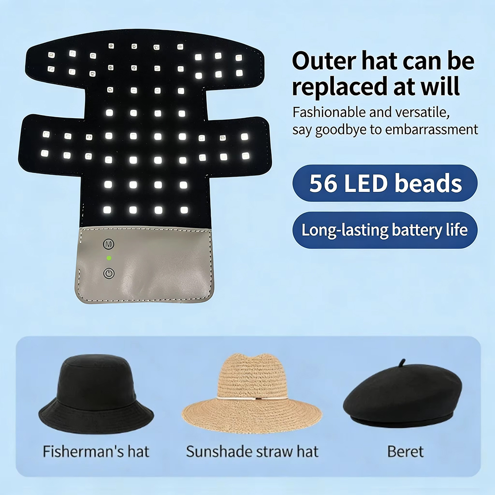 LED-Haarwuchshelm mit 56 LED-L – Hair Care Frizzy Hair Bewertung und Preis