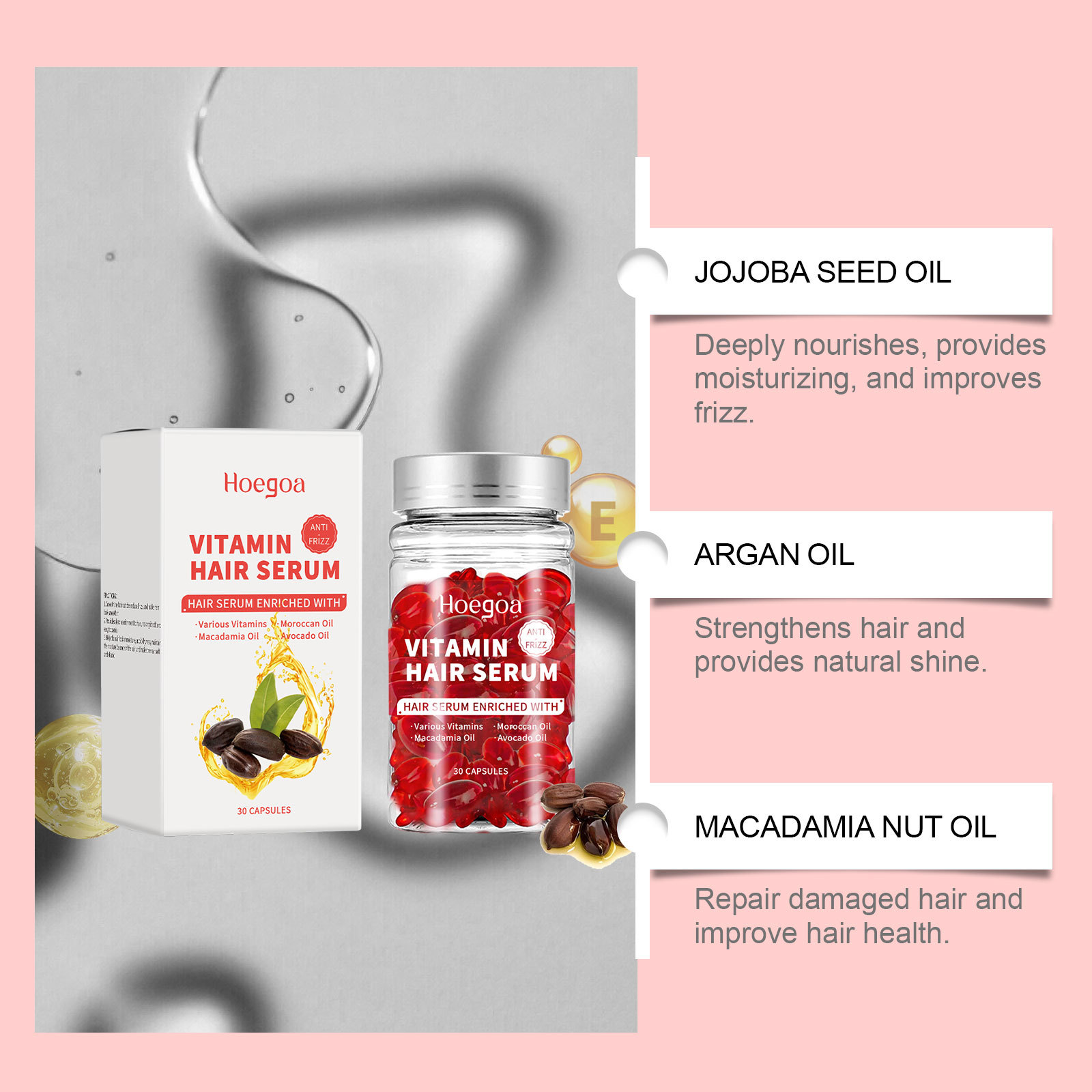 Vitamin-Haarpflege-Serum-Kapse – Hair Care Oil Serum Bewertung und Preis
